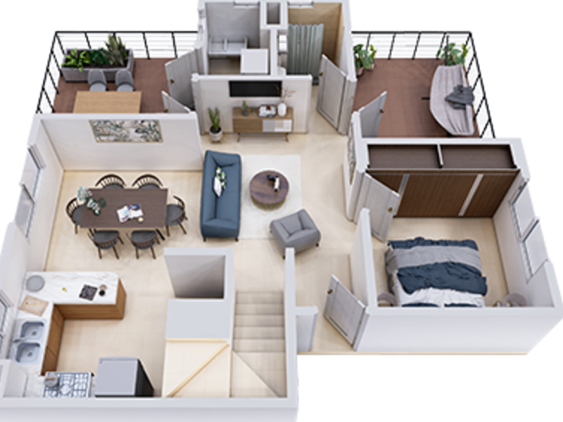 Venta Casa San Isidro Modelo V-140