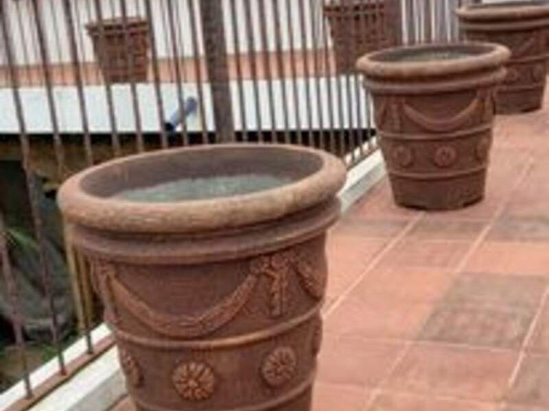 Macetas decorativas en Ciudad de Guatemala 