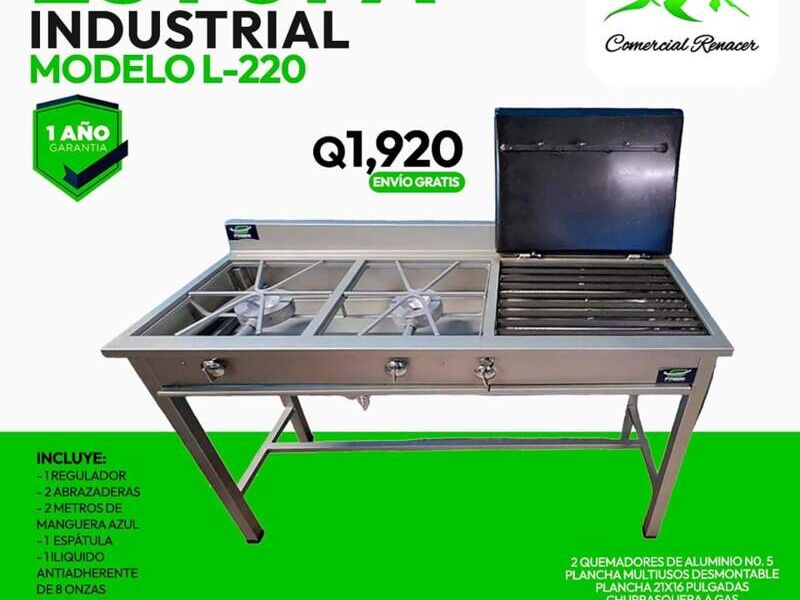 Estufa modelo L-220