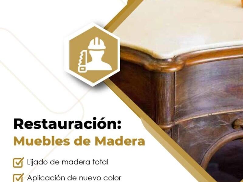 Restauracion de Muebles de Madera