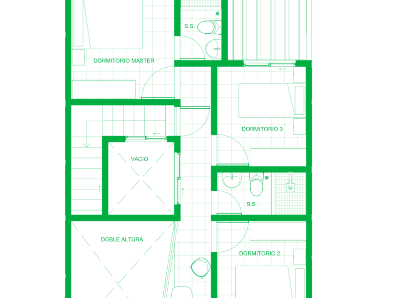 Construcción de Casa - Monja Blanca Moderna