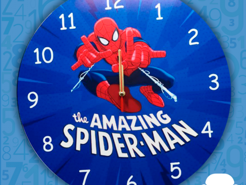 Reloj de pared (Amazing Spider-man)