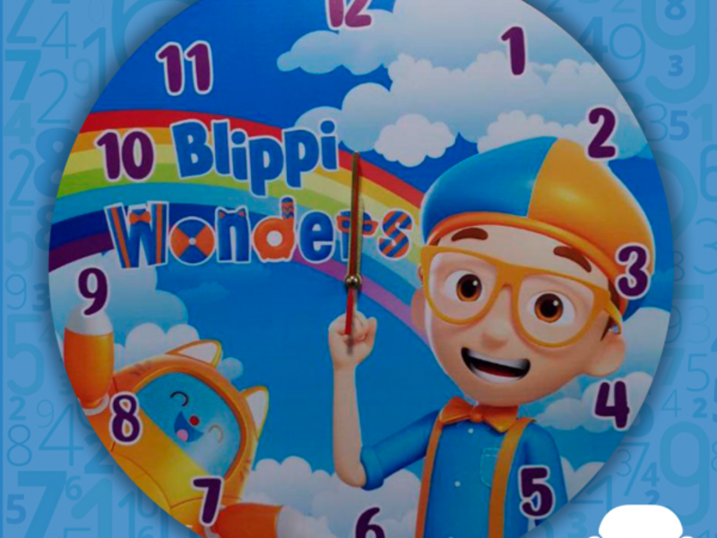 Reloj de pared (Blipi)