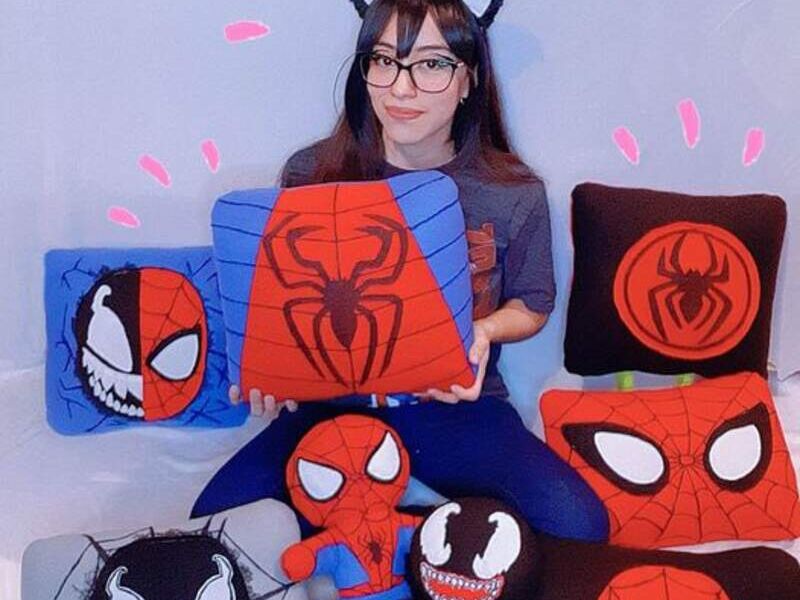 Cojin spiderman