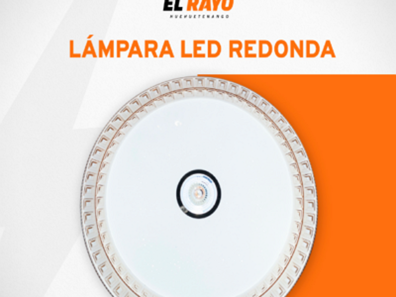 LÁMPARA LED REDONDA GUATEMALA