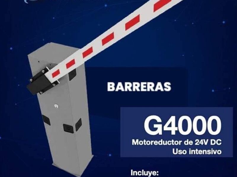 Barreras para parqueaderos G4000
