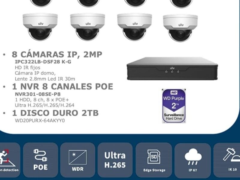 Set de Camaras de Seguridad IPC322LB-DSF28