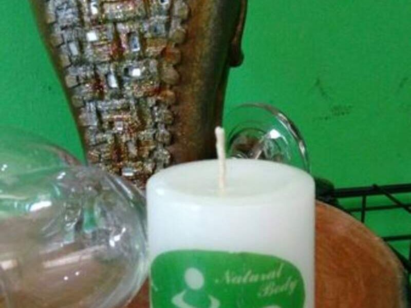 Velas con logos personalizados