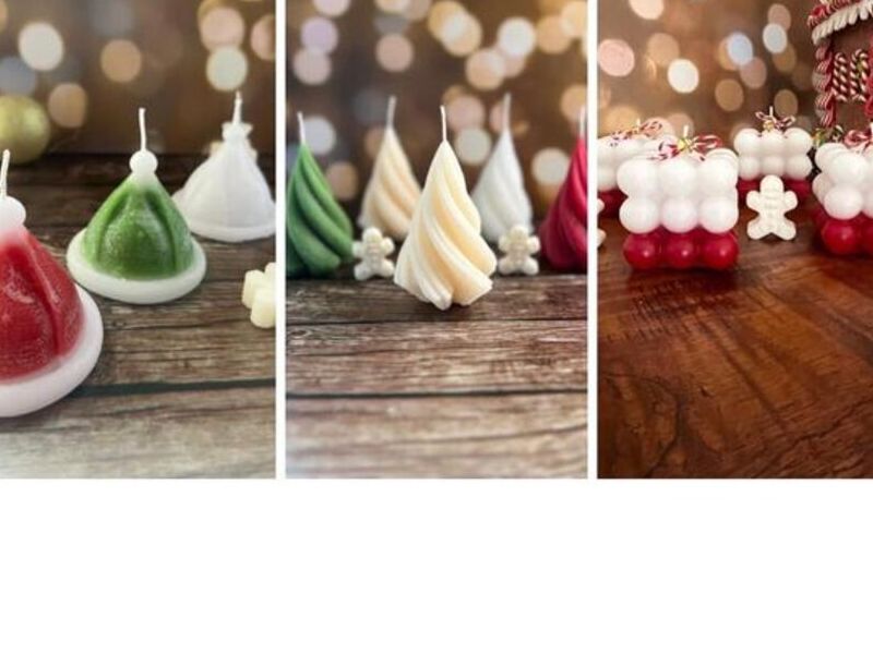 Velas navideñas