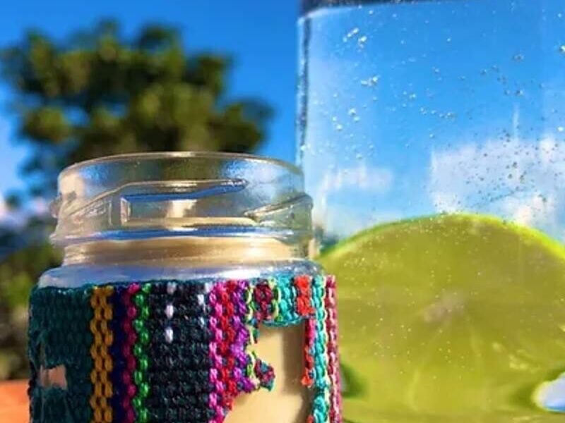 Vela de Cera de Abeja Aromática limonada