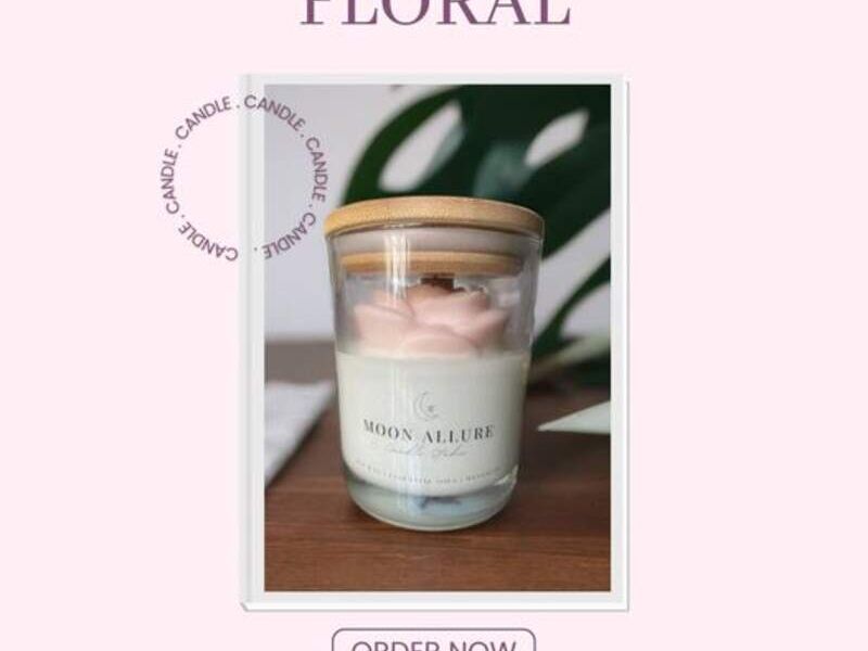 Vela floral Lu