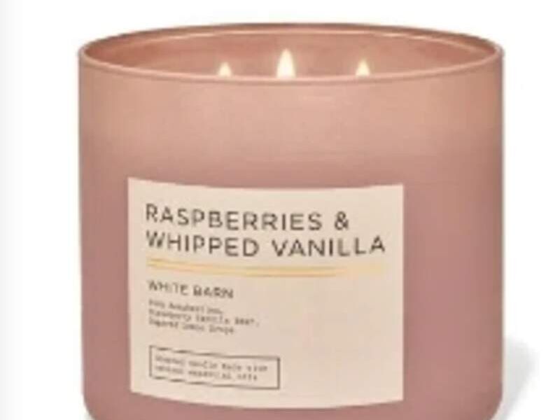 RASPBERRIES AND WHIPPED VANILLA