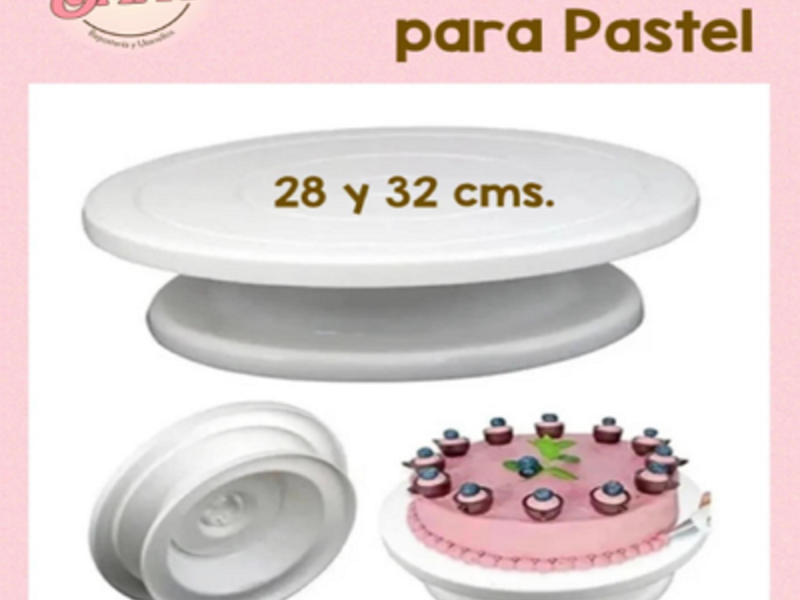 BASE GIRATORIA PARA PASTEL GUATEMALA