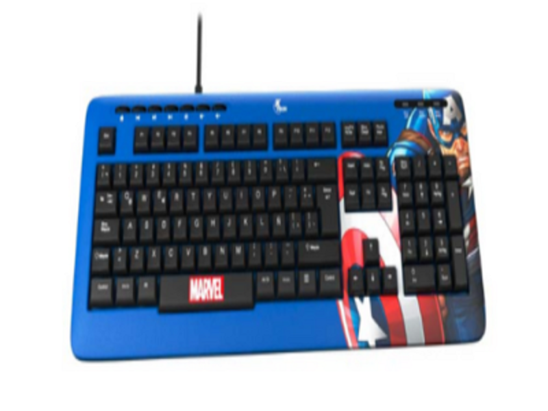 TECLADO EDICIÓN CAPITÁN AMÉRICA GUATEMALA