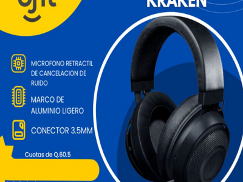 AUDIFONO RAZER KRAKEN GUATEMALA