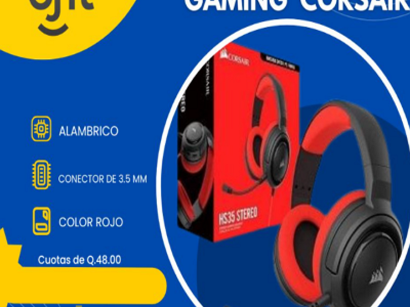 AUDIFONO GAMING CORSAIR GUATEMALA