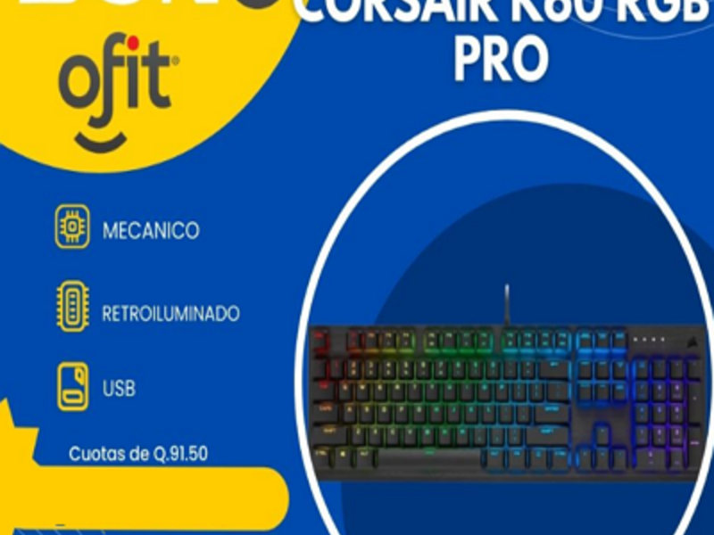 TECLADO CORSAIR GUATEMALA OFIT