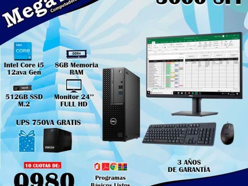 EQUIPO DELL OPTIPLEX 3000SFF