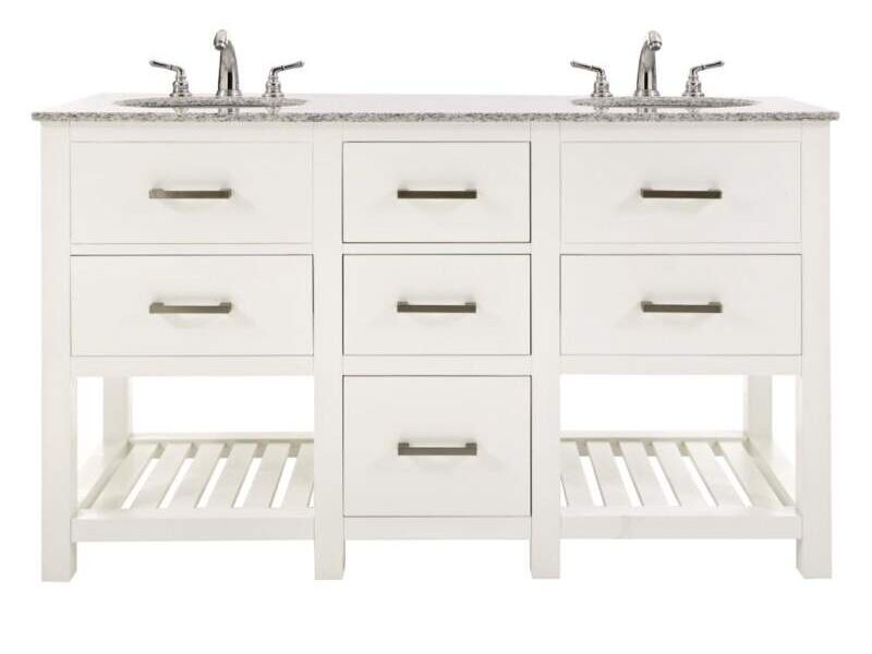 Mueble de baño blanco