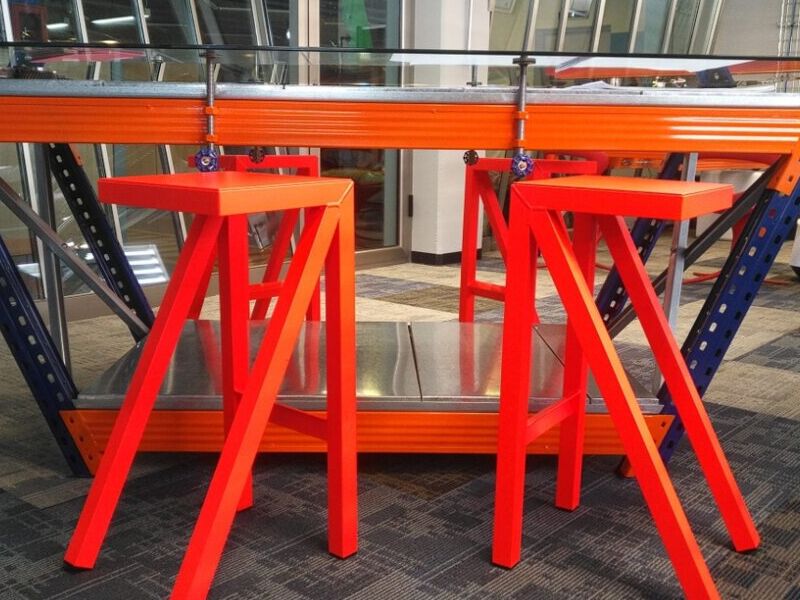 Mesa de Estructura metalica