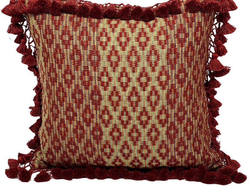 Cojin decorativo tonos terrestres