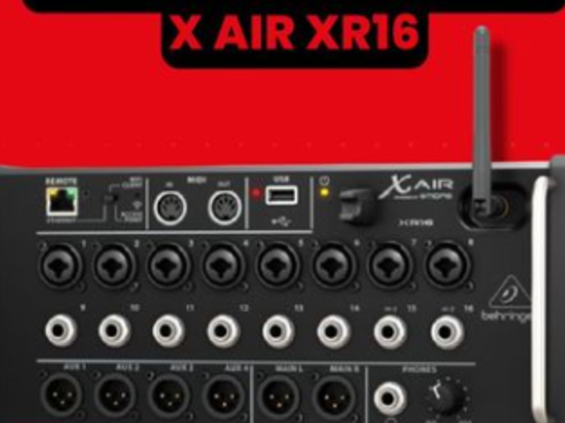 Mezcladora Digital XR16