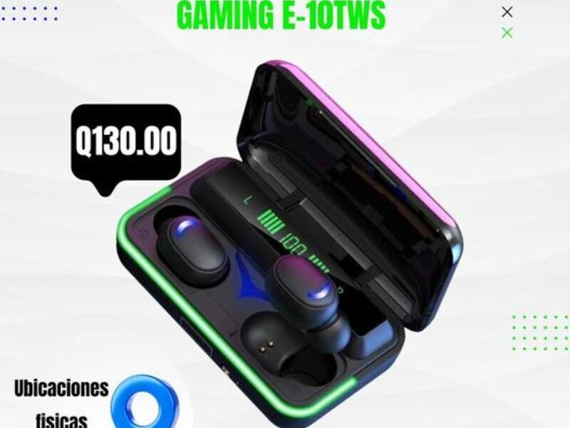 Audifonos GAMING E-10TWS