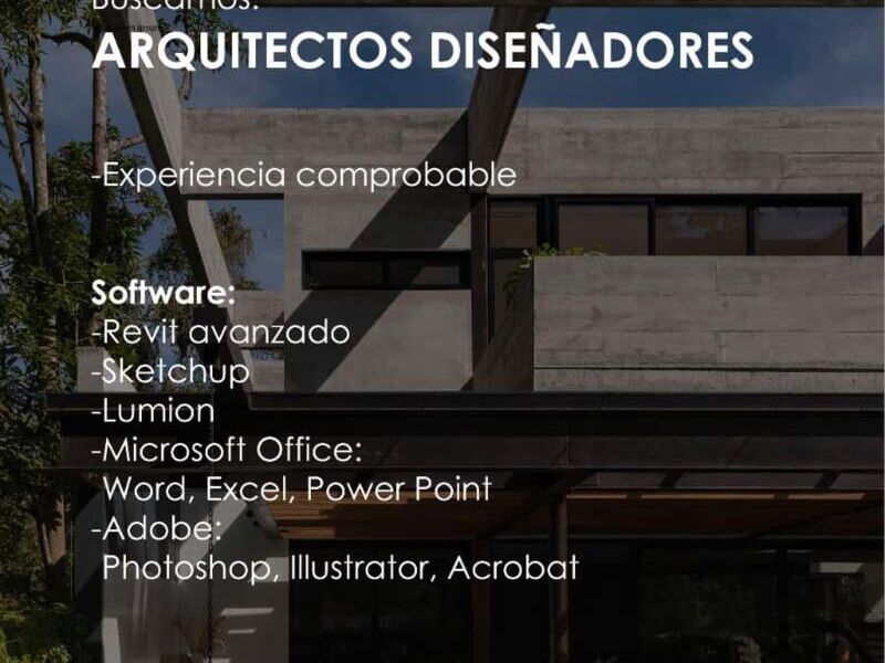 Arquitectos diseñadores 