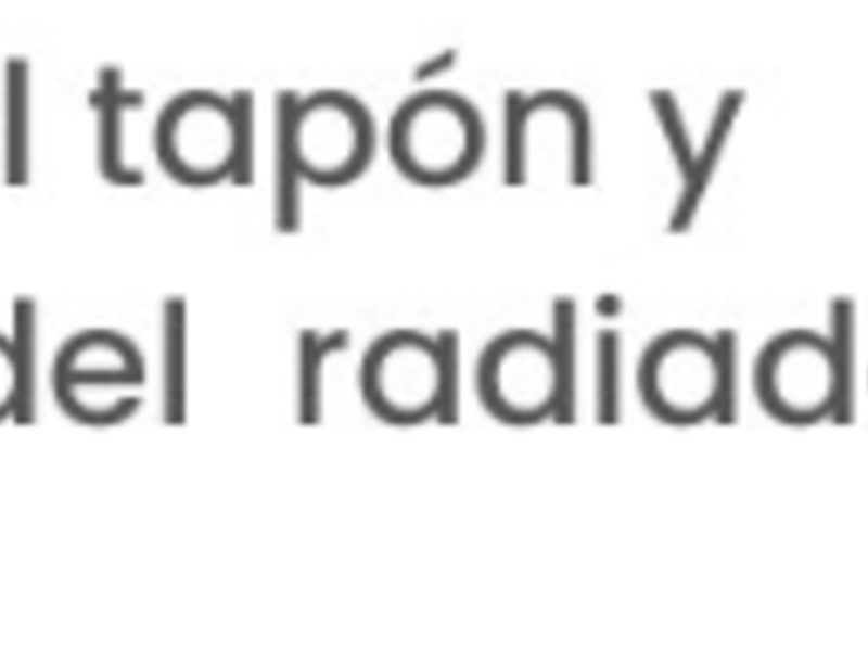 Tapón radiador Ciudad de Guatemala