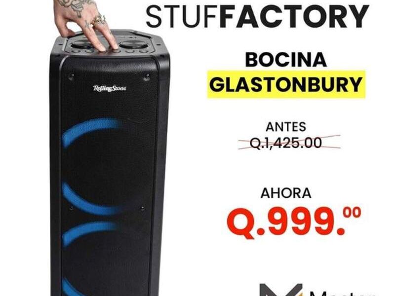Bocina Glastonbury de Rolling Ston
