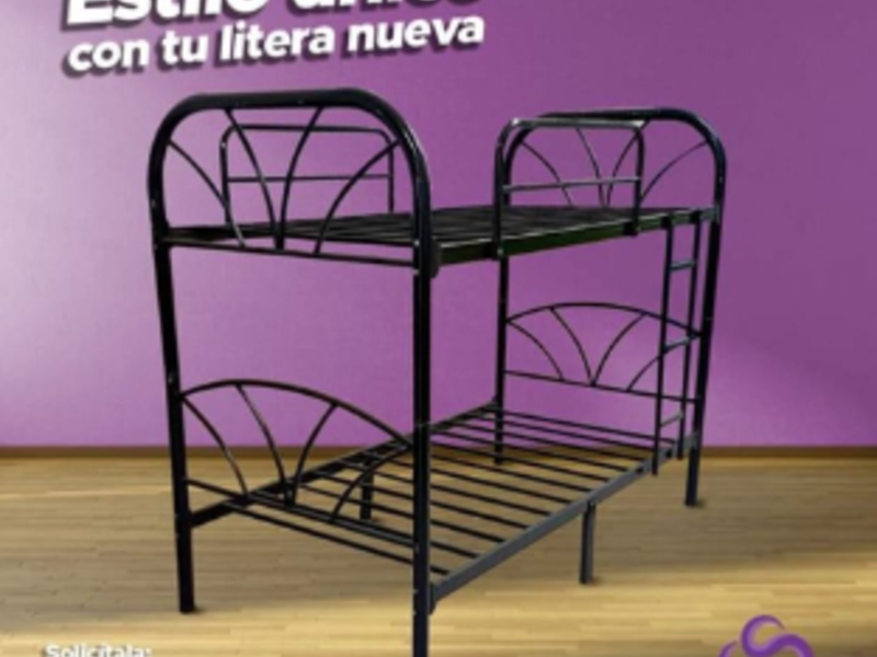 Litera de metal