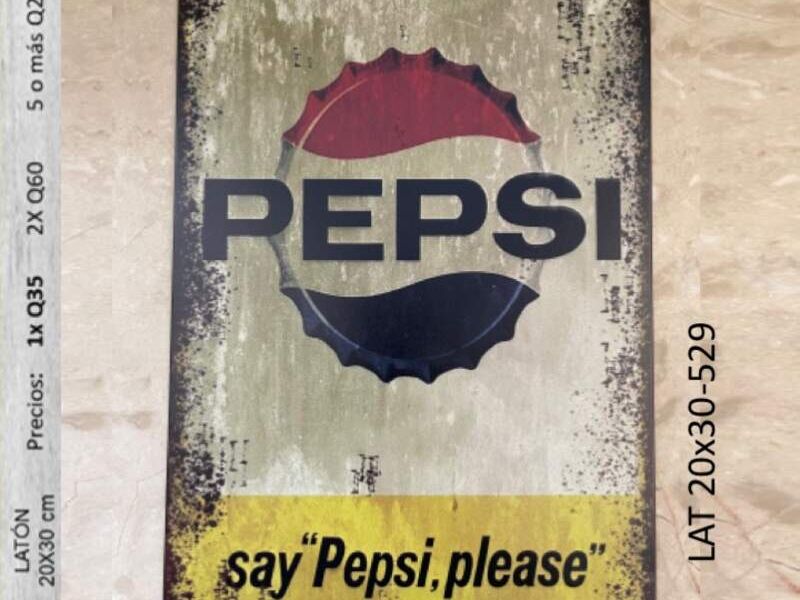 Decoración vintage Pepsi