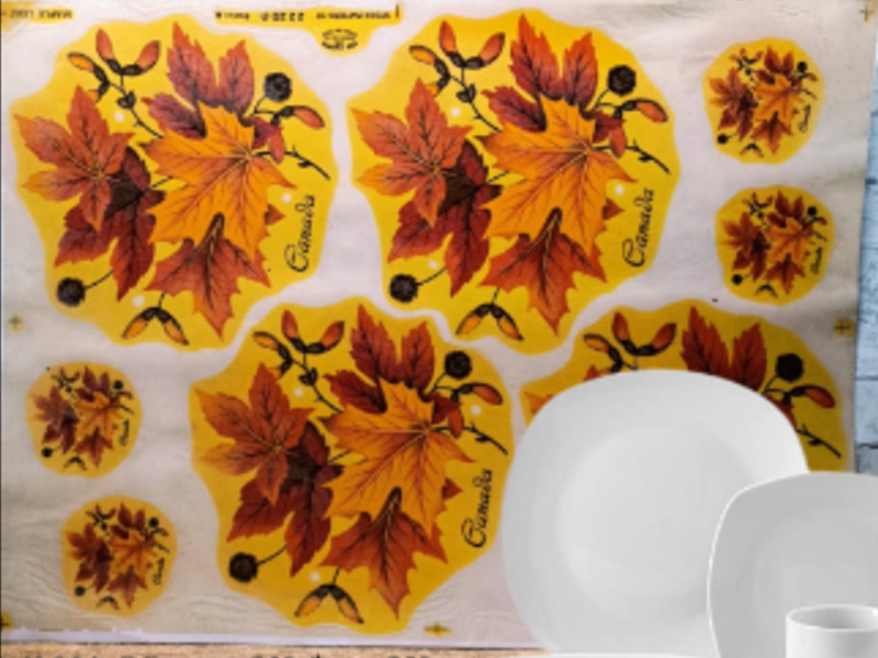 Calcomania Vitrificable 10
