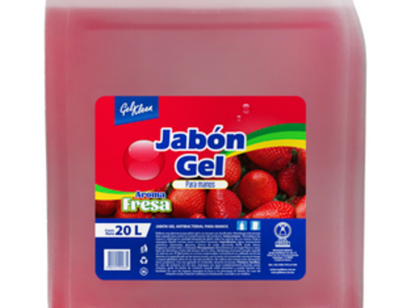 JABÓN GEL FRESA