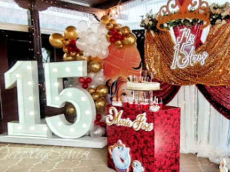 Decoración 15 años Huehuetenango