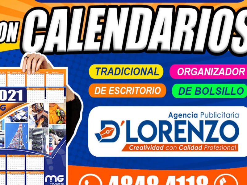 calendario para publicidad