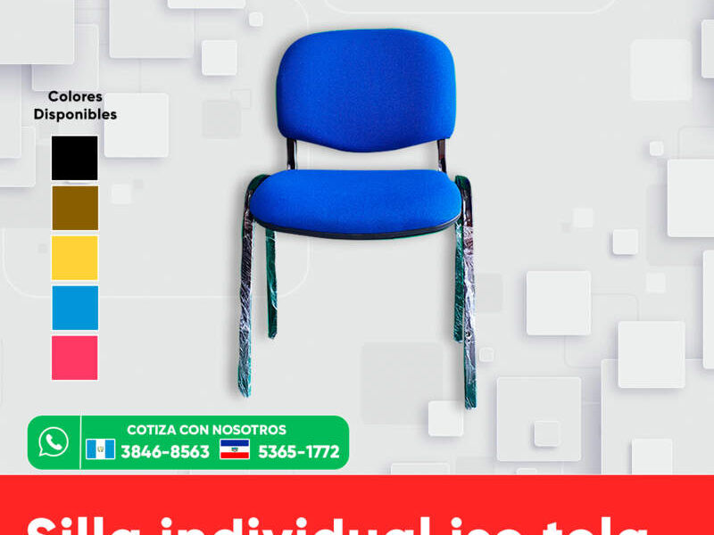 Silla individual iso tela
