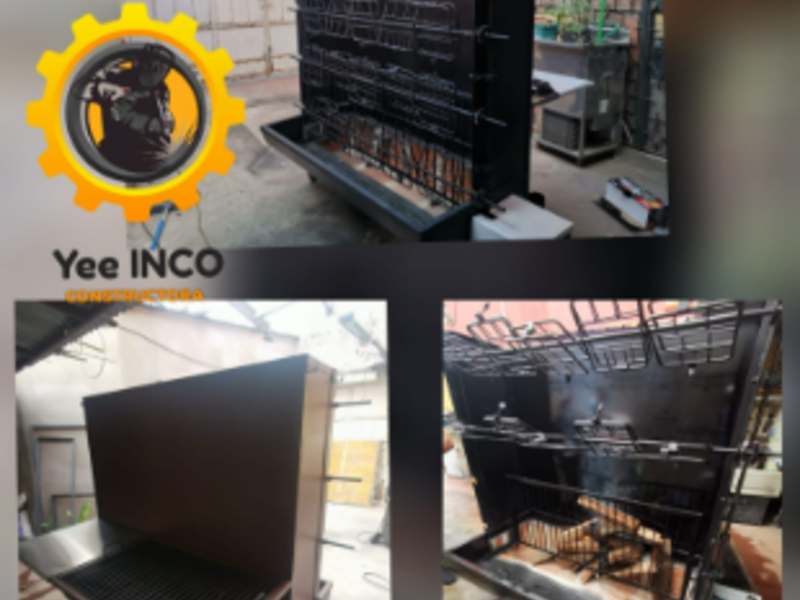 Máquina asadora de pollos