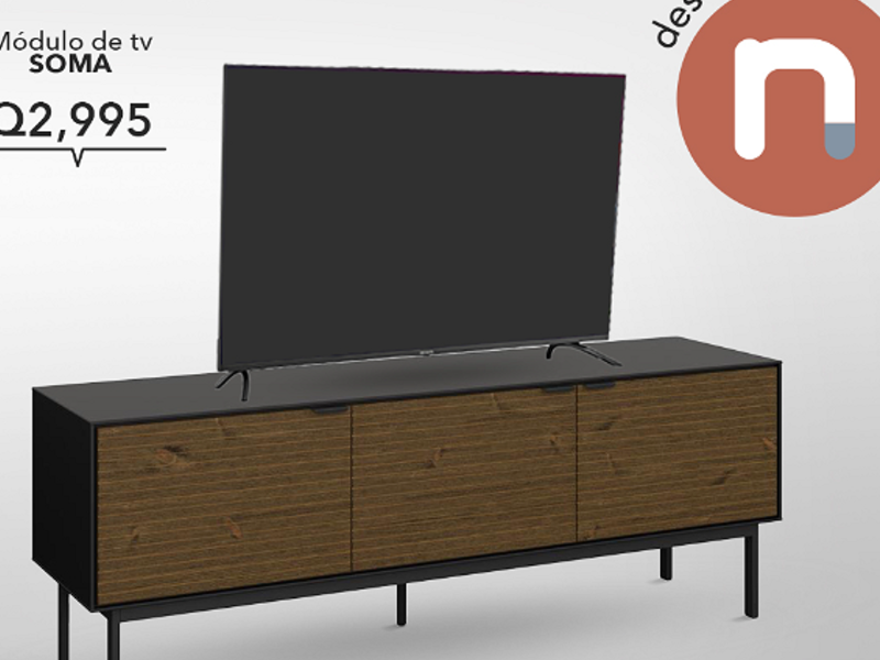 Modular de tv tono café Dep Guatemala 