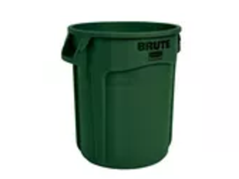 Tacho de basura verde Guatemala