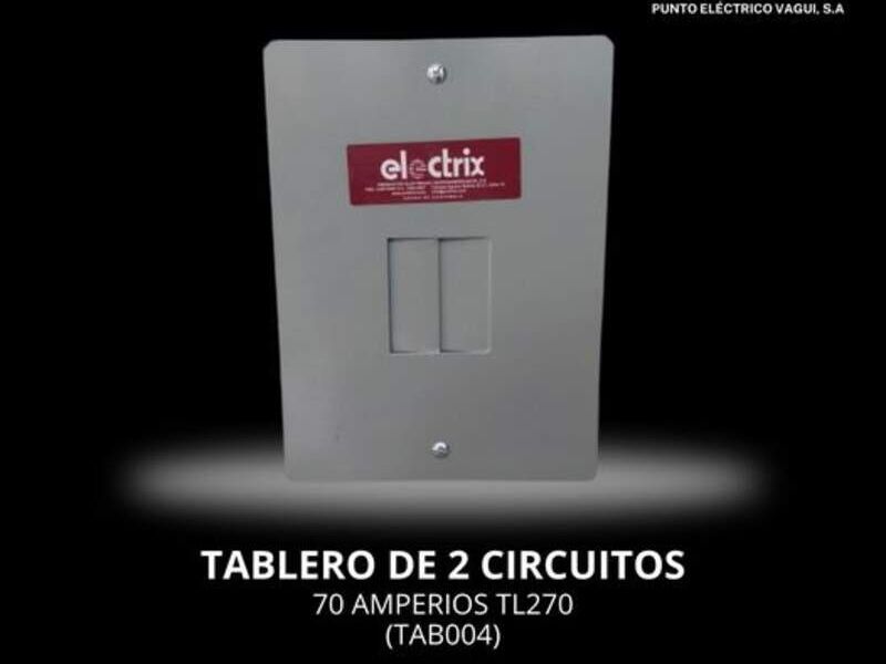 Tablero de 2 circuitos