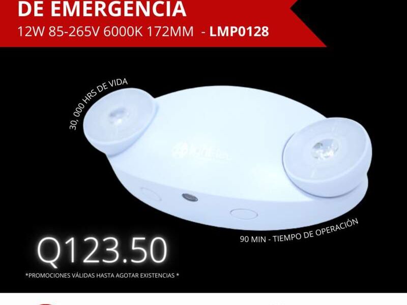 Lampara de emergencia