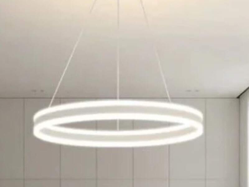 Colgante aro doble luz Guatemala