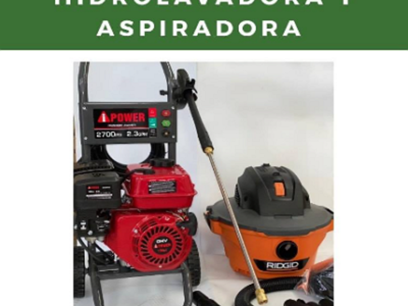 HIDROLAVADORA Y ASPIRADORA GUATEMALA
