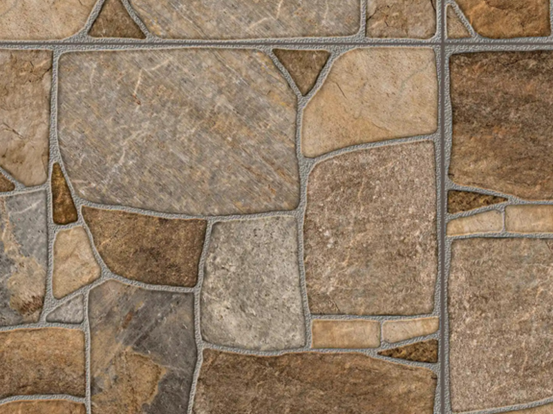 Ceramica piedras marron