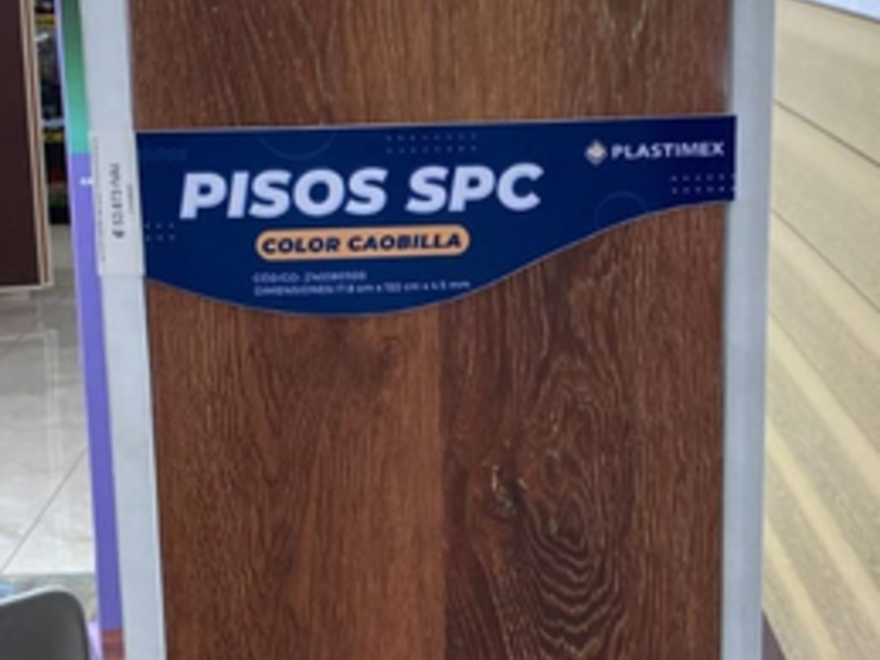 Pisos spc caobilla