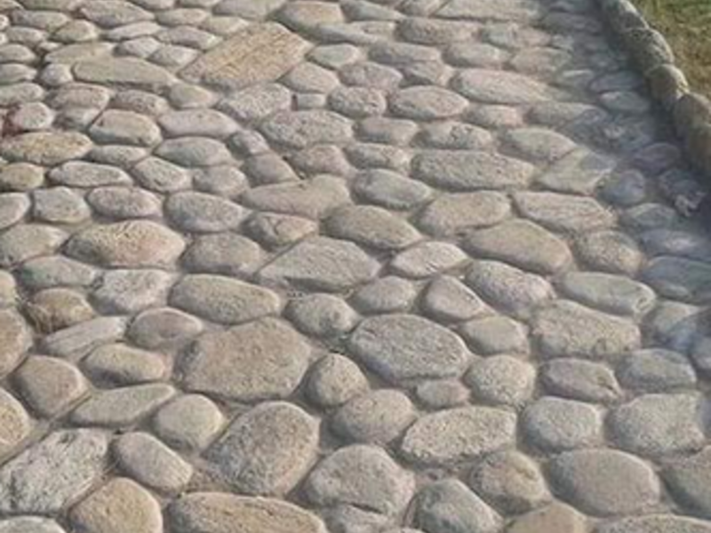 Piso de piedras
