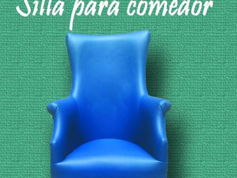 SILLA PARA COMEDOR AZUL GUATEMALA 