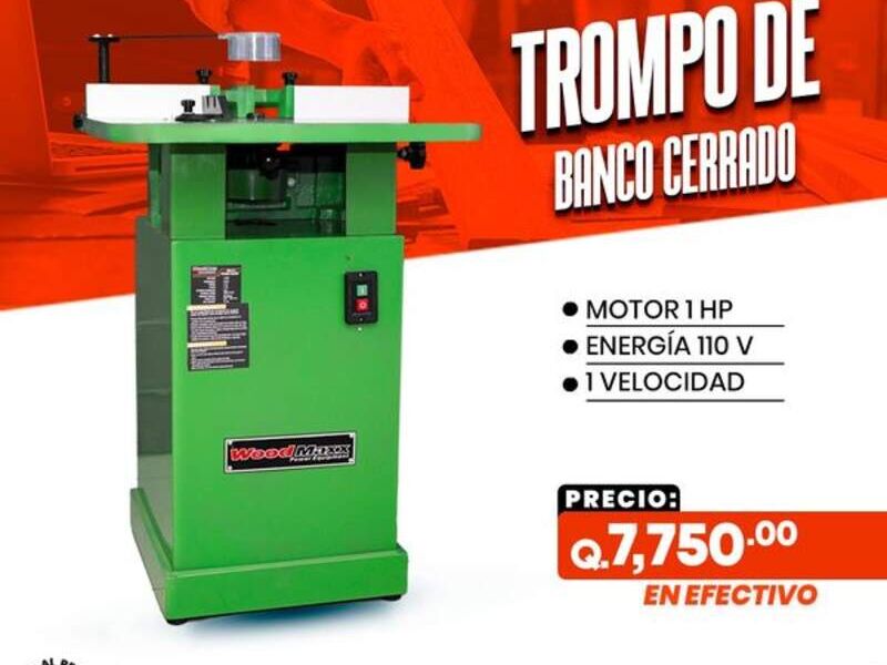 Trompo de banco cerrado