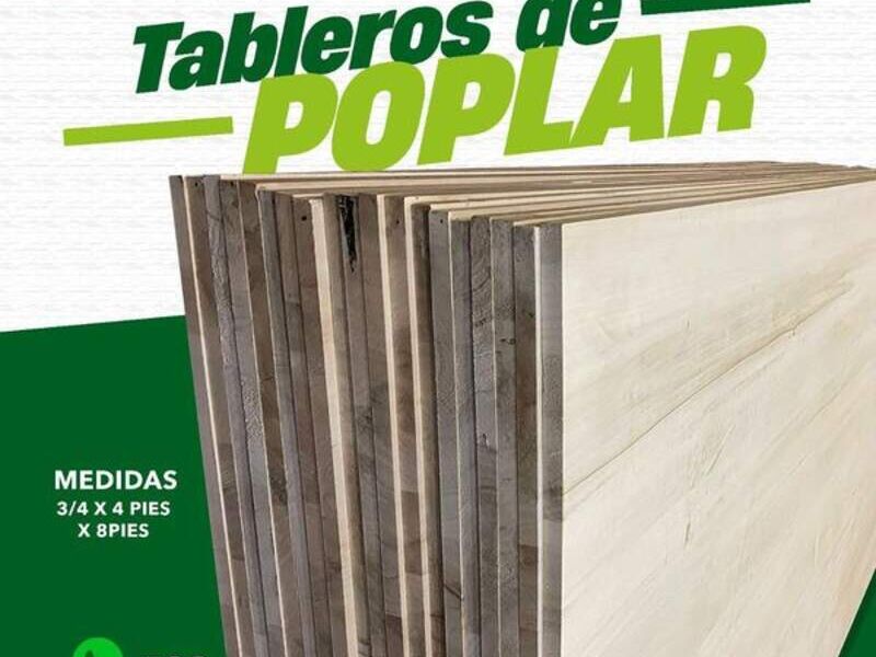 Tableros de popolar 